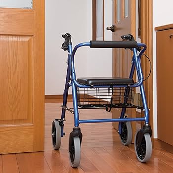 Amazon | 竹虎 117005 ハッピーIINB(ブルーメタリック) 歩行車 | 竹虎