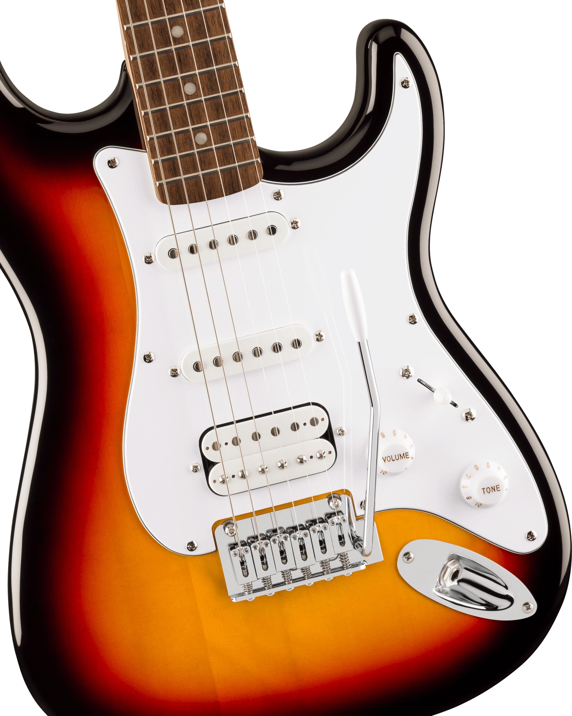 Amazon.com: Squier by Fender Affinity Stratocaster Jr. HSS 3-Color