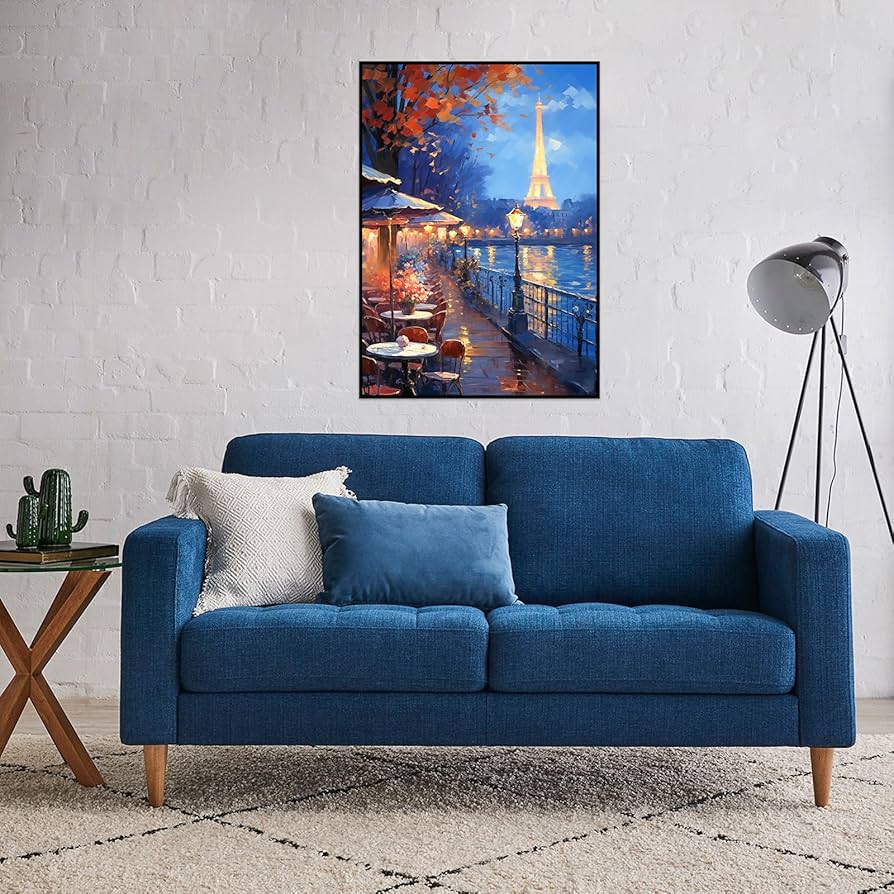 Amazon | CHengQiSM 1000ピース ジグソーパズル パリの夜 パズル 1000