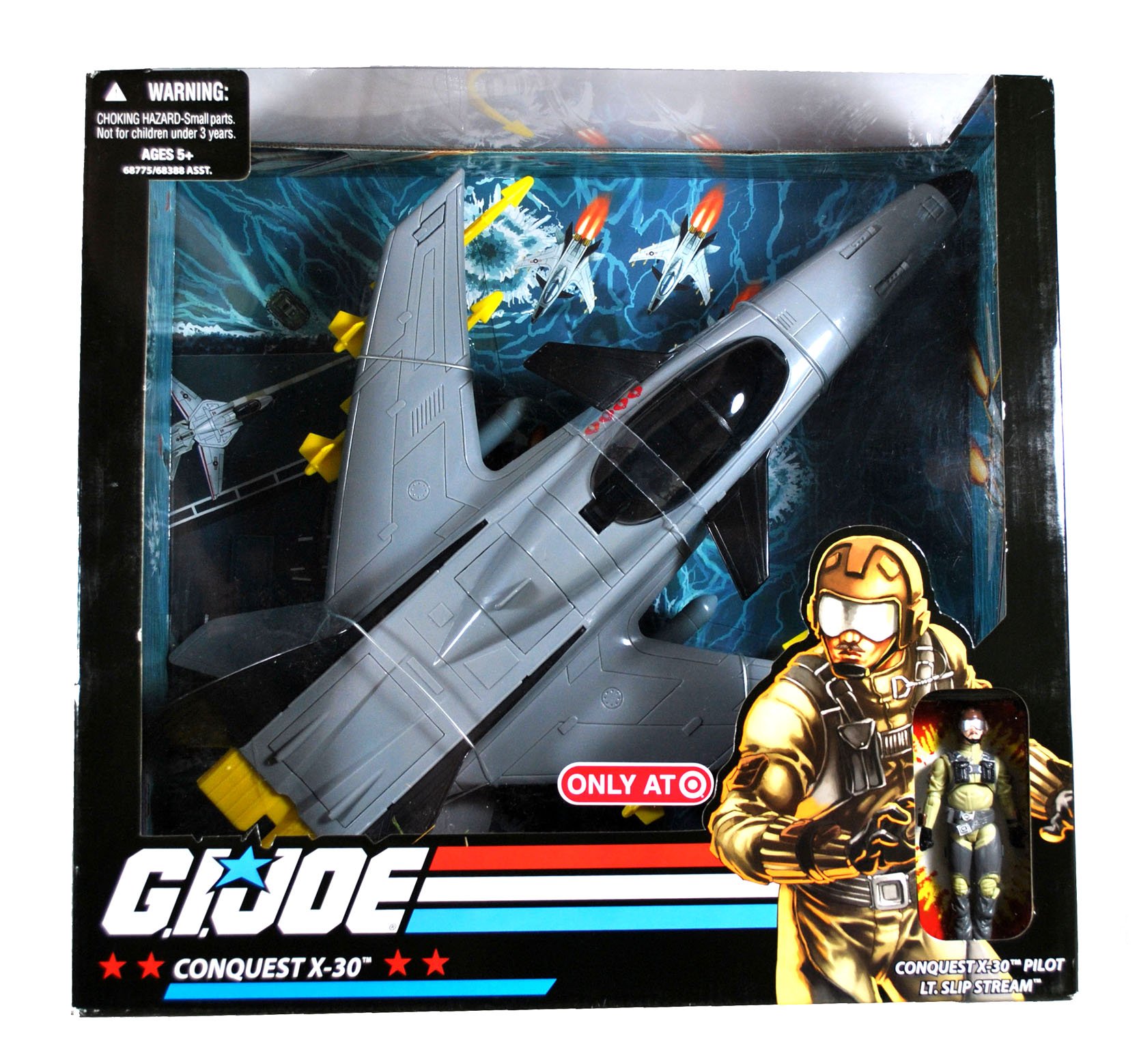 Amazon.com: G.I. JOE Exclusive Deluxe Vehicle Conquest X-30 with