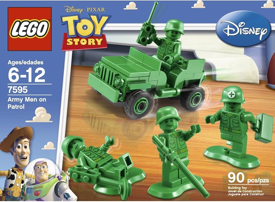 Amazon.com: LEGO Toy Story Army Men on Patrol (7595) : Toys & Games