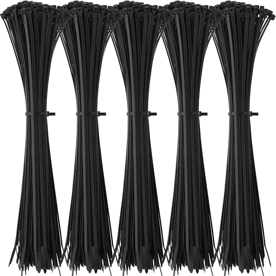 Amazon.com: Shappy 500 Pack Long Zip Ties Heavy Duty, Ultra