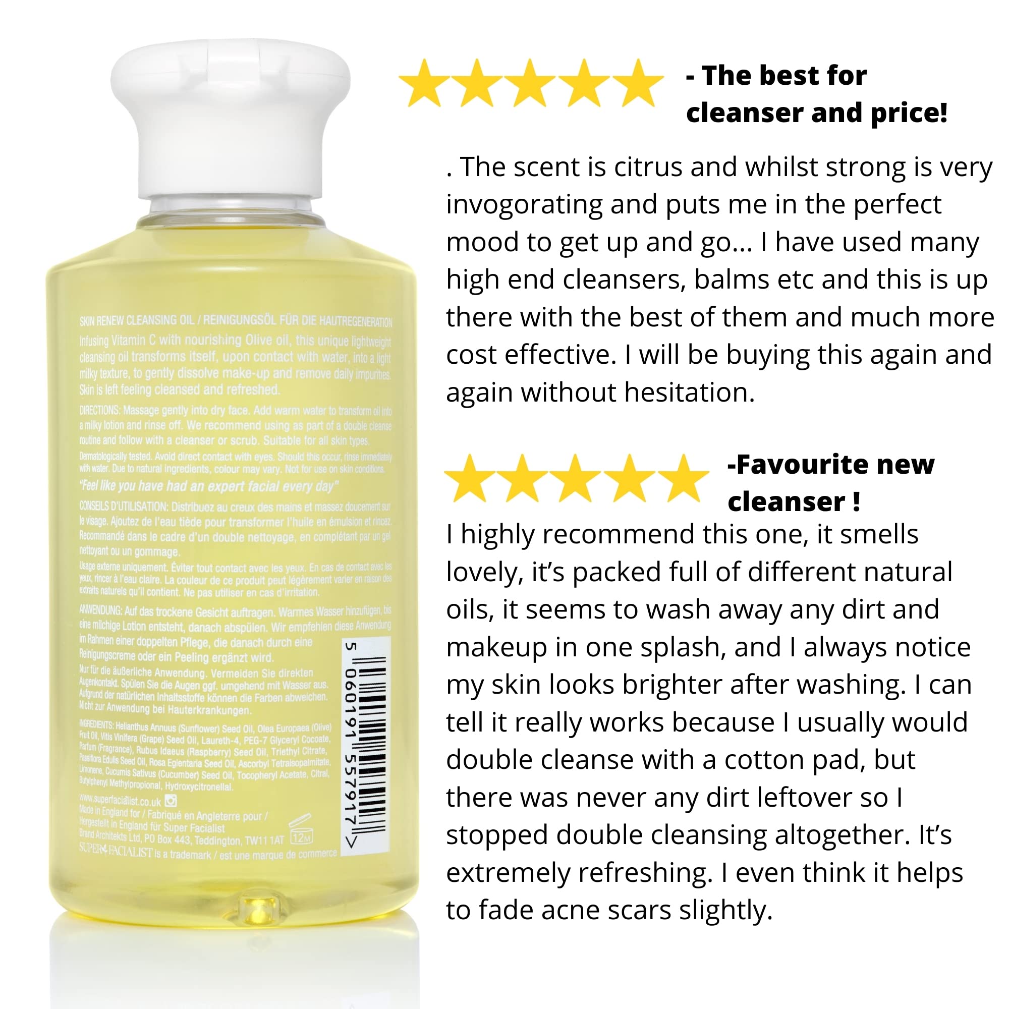 Amazon.com: Super Facialist Face Cleanser Oil – Facial Wash