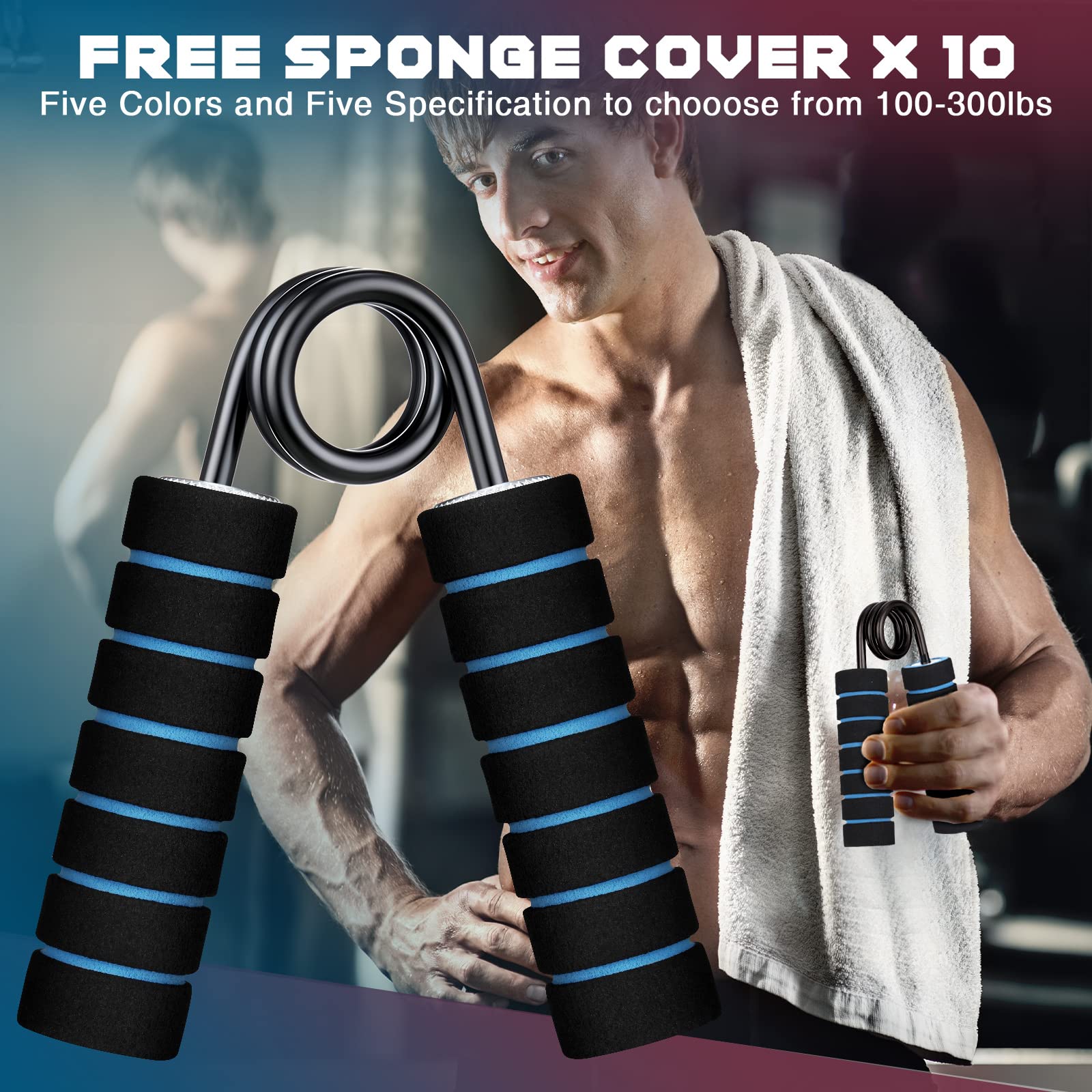 Amazon | ハンドグリッパーセット ハンドグリップ強化 ヘビーリスト