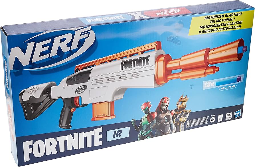 Amazon.com: Nerf Fortnite IR Motorised Blaster Fortnite Blaster