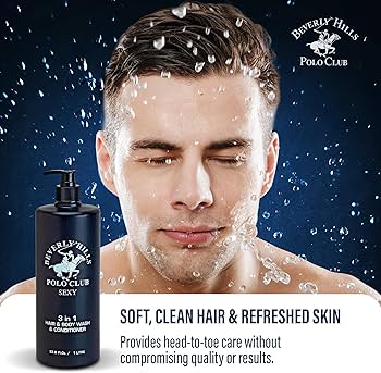 Amazon.com: Beverly Hills Polo Club Men's 3-in-1 Shampoo