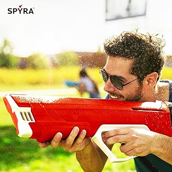 Amazon | 【SPYRA】最強の手動式ウォーターガン｜Spyra LX - Red