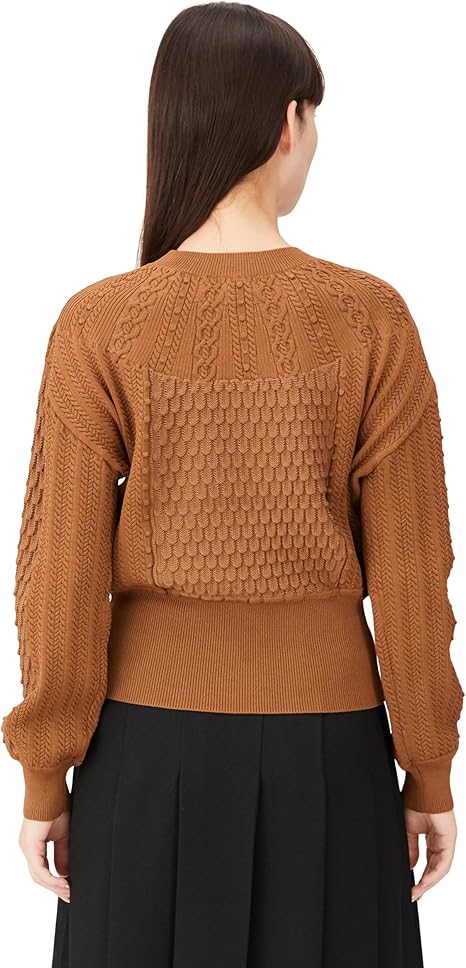 Amazon | [ダブルスタンダードクロージング] Sov.ダル糸ケーブルニット