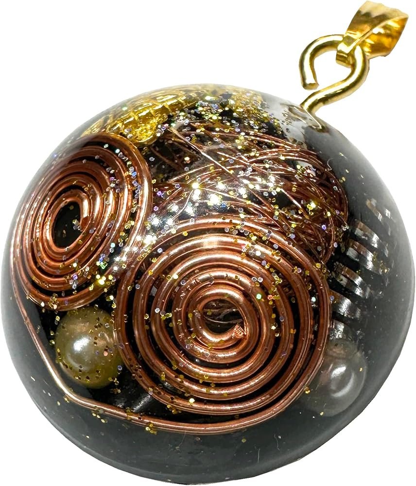 Amazon | シュンガイト オルゴナイト ヒマラヤ水晶 ホヌ 亀 電磁波防止