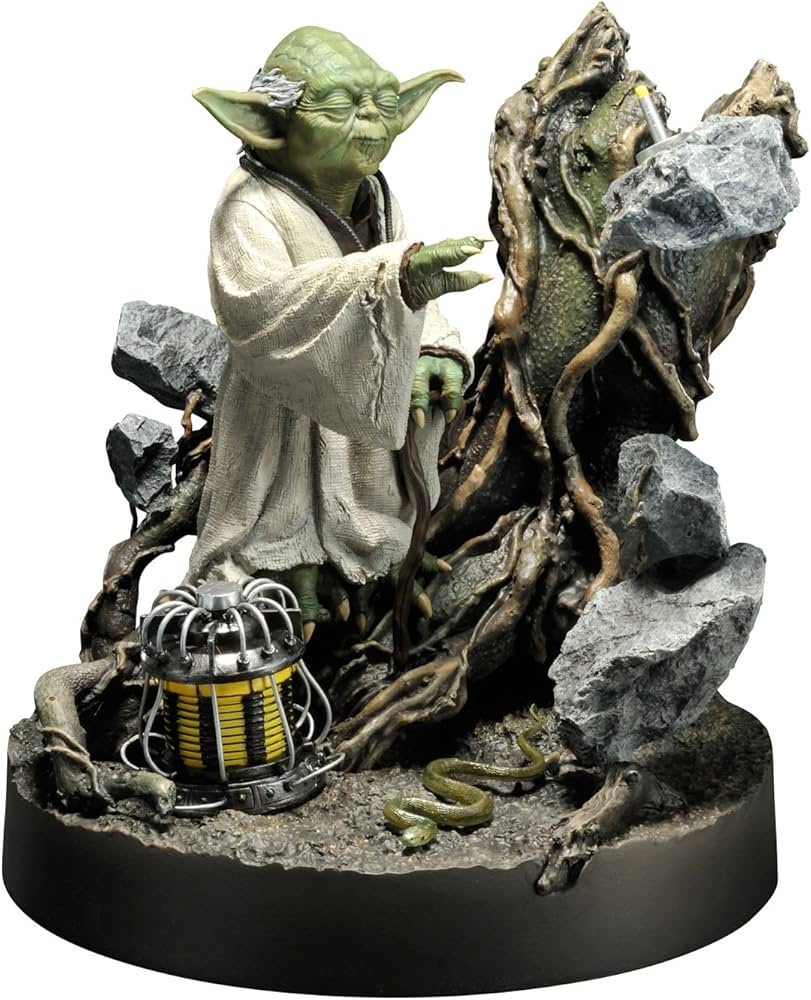 Amazon.co.jp: スター・ウォーズ ARTFX ヨーダ 帝国の逆襲版 (1/7