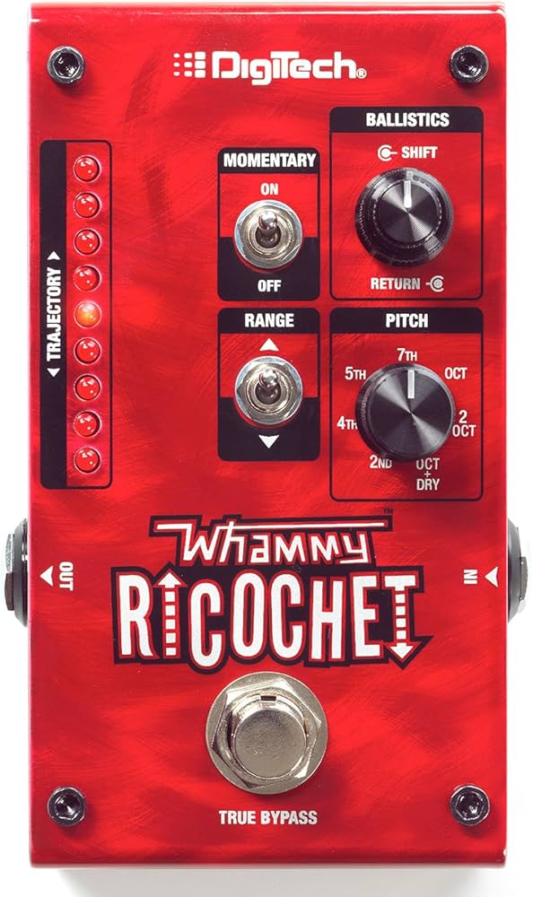 Amazon.com: DigiTech Whammy Whammy Ricochet Guitar Pitch Effect