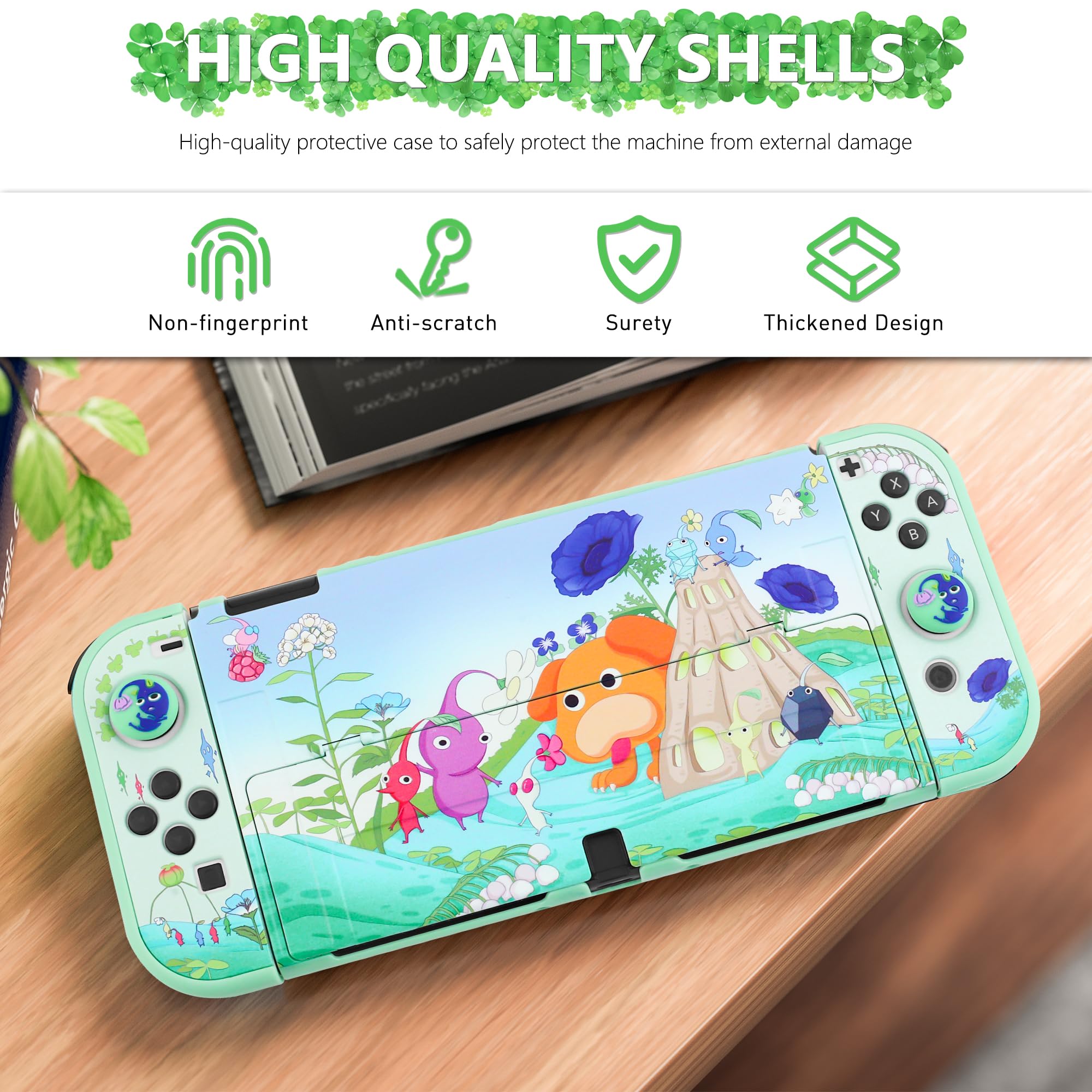 Amazon.com: HYPERCASE Switch OLED Hard Shell Dockable Protective
