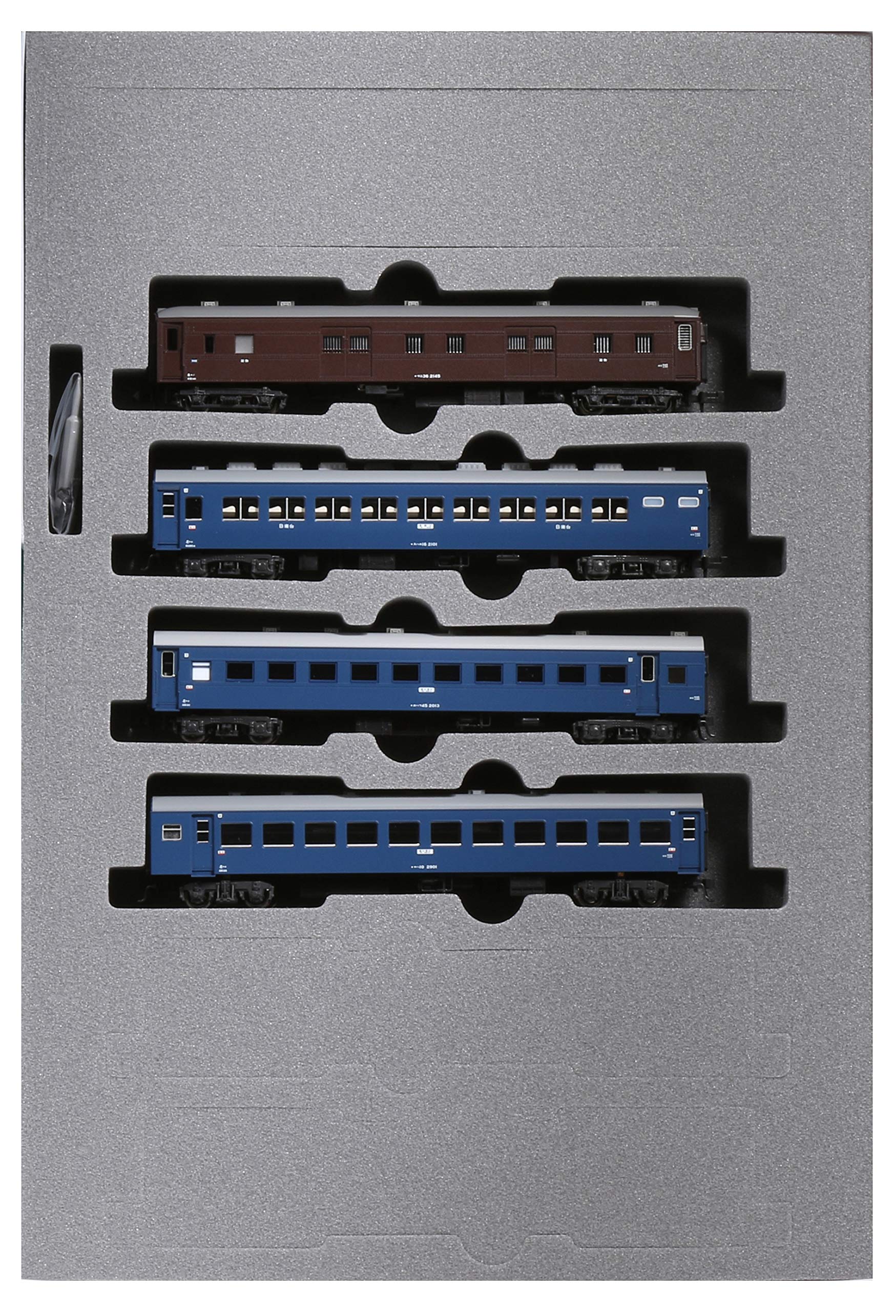 Amazon | KATO Nゲージ 43系夜行急行「きそ」 4両増結セット 10-1624