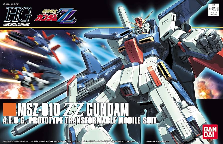 Amazon | HGUC 1/144 MSZ-010 ダブルゼータガンダム (機動戦士ガンダム