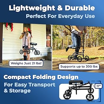 Amazon | 松葉杖の代わりとなるデュアルブレーキシステム付き