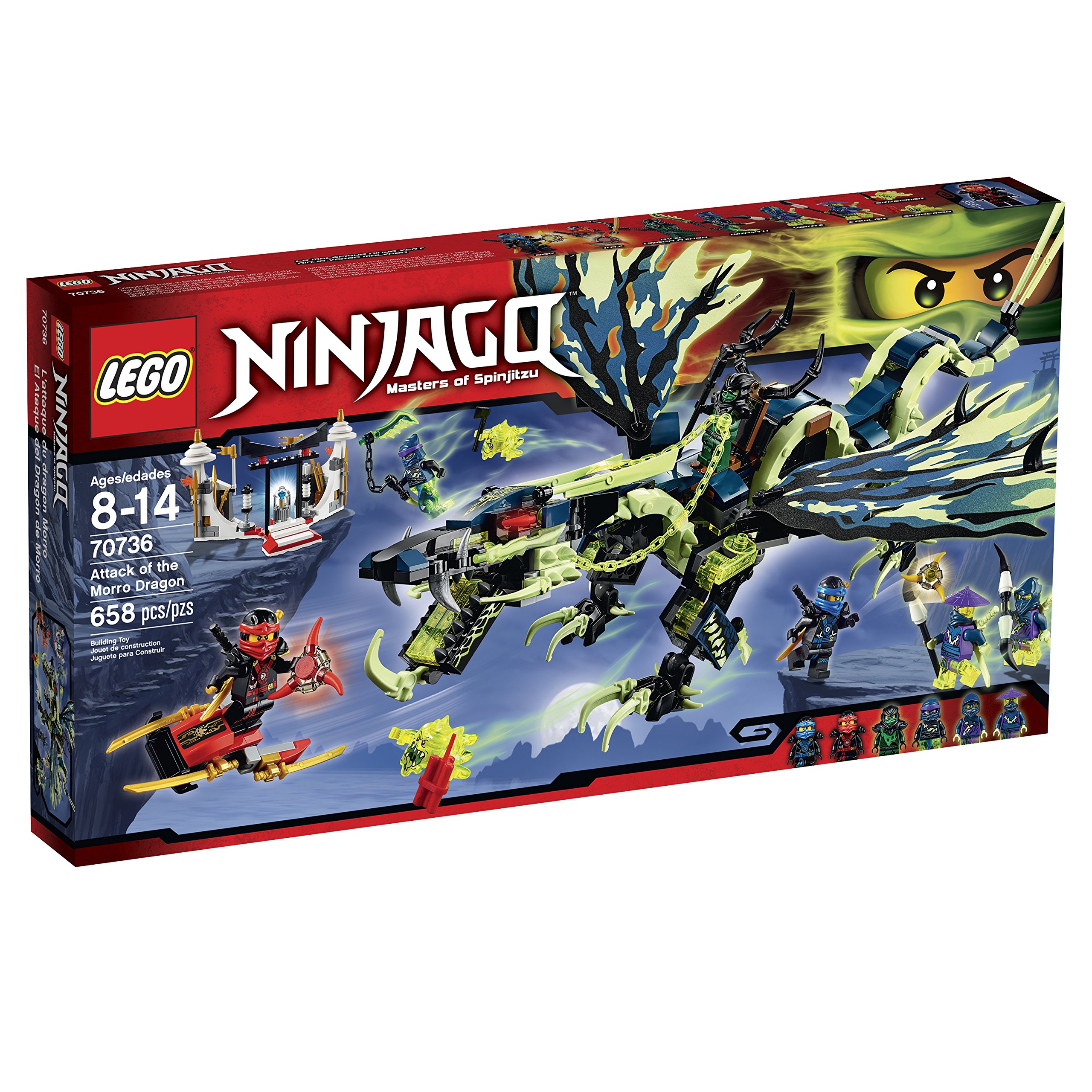 Amazon.co.jp: LEGO Ninjago 70736 Attack of the Morro Dragon