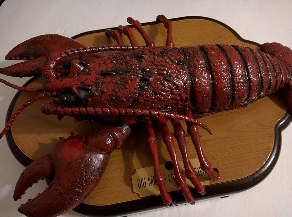 ロブスターの歌って踊るおもちゃ BIG MOUTH LARRY LOBSTER Amazon.co