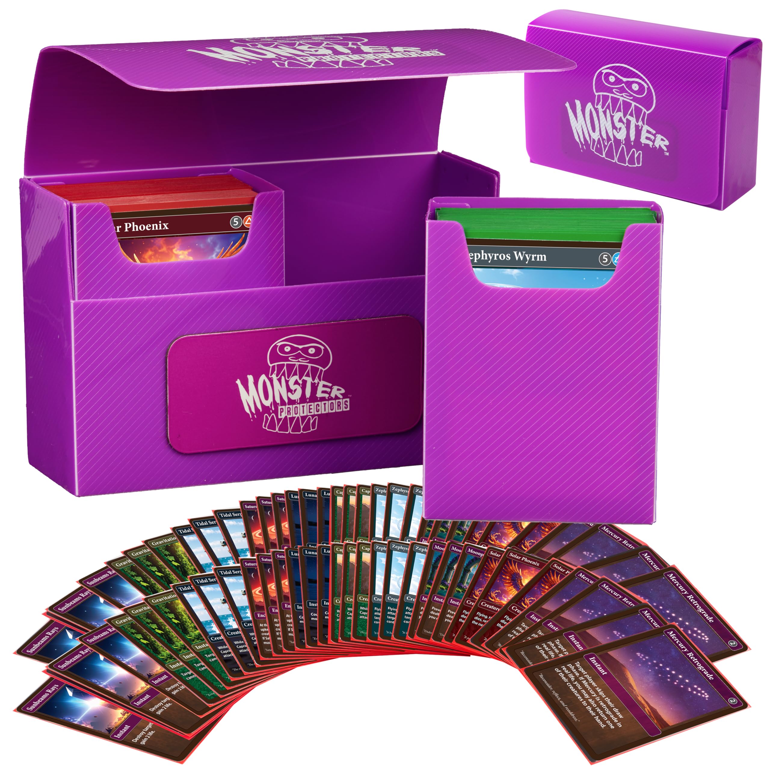 Amazon.co.jp: モンスタープロテクターTradingカードダブルデッキ
