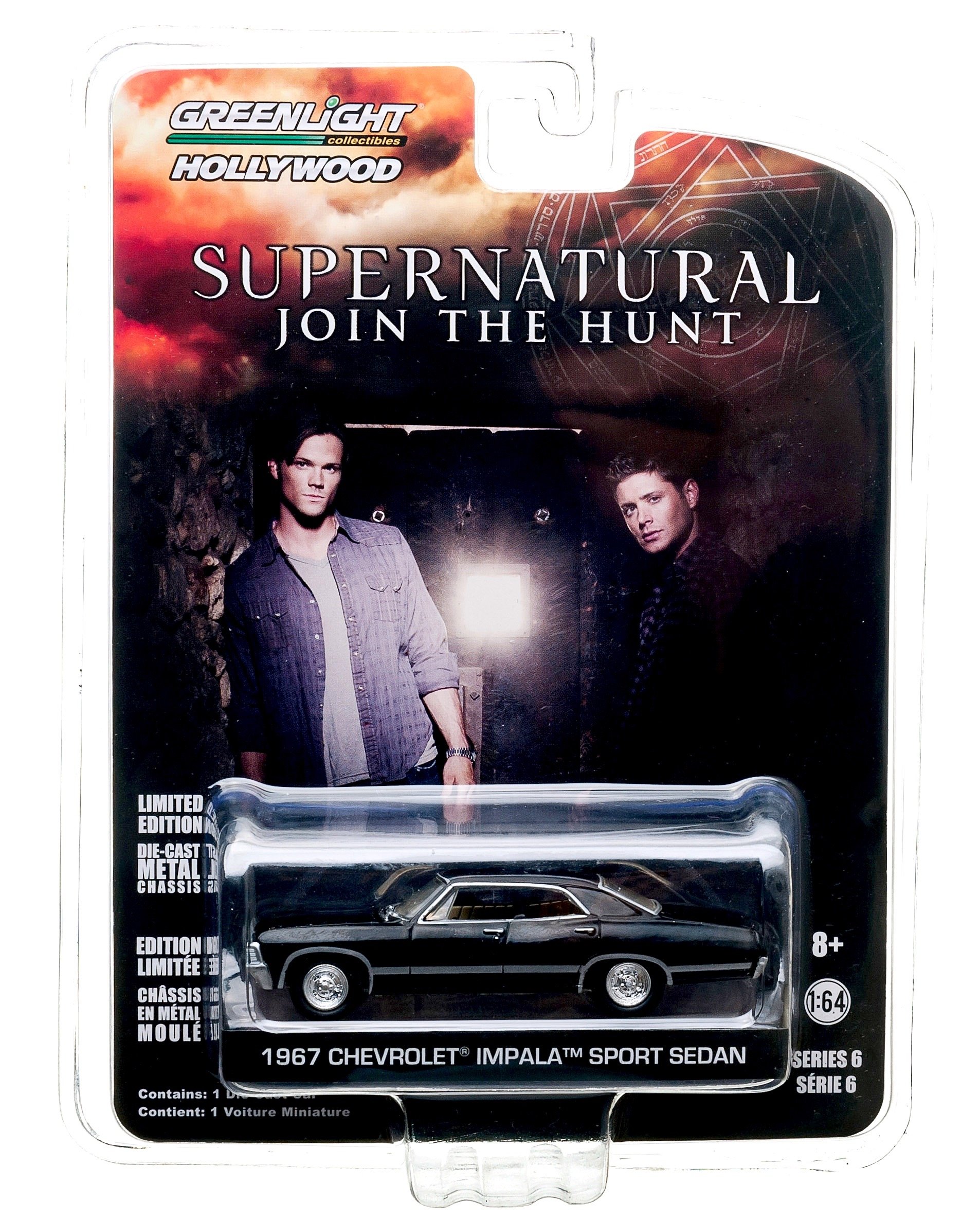 Amazon | グリーンライト 1/64 1967 シボレー インパラ スポーツセダン