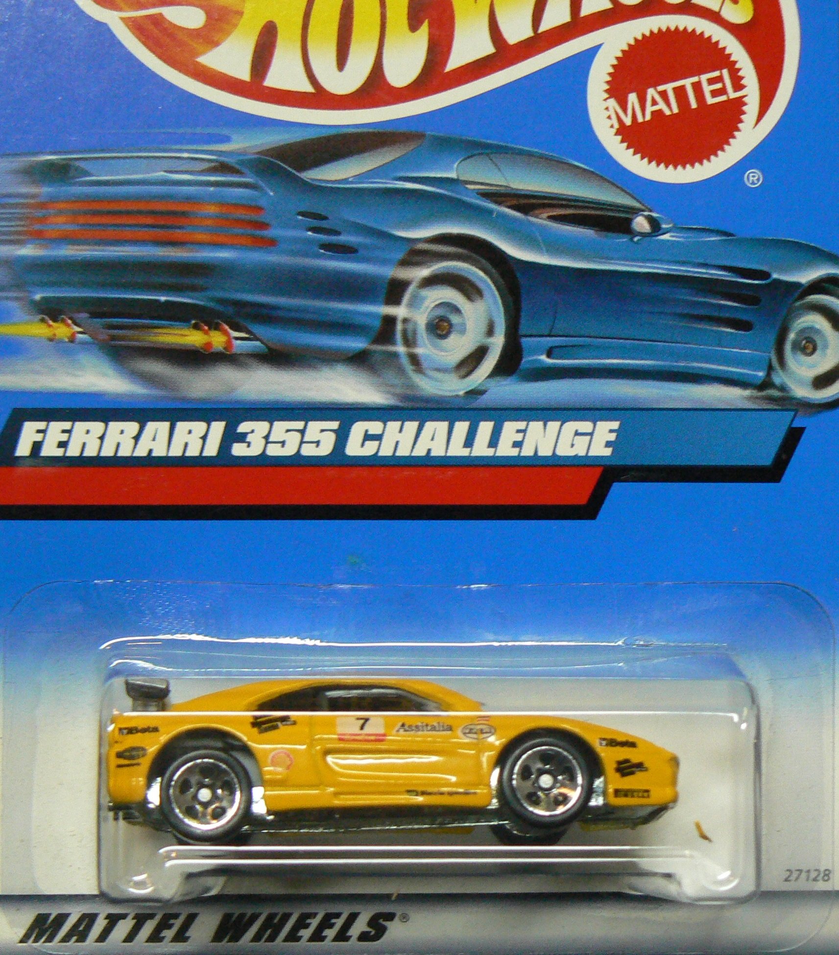 Amazon.com: Hot Wheels #2000-162 Ferrari 355 Challenge Collectible