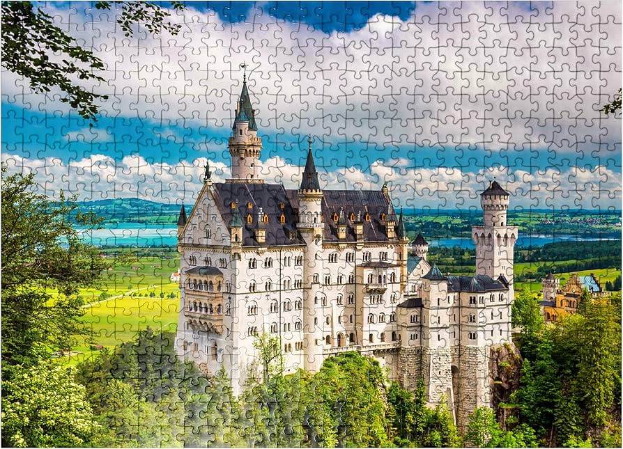 Amazon | MyPuzzle ドイツの夏の日のノイシュヴァンシュタイン城