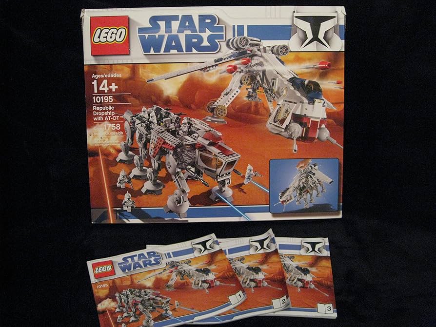 Amazon.co.jp: LEGO 10195 STAR WARS Republic Dropship with AT-OT