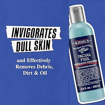 Amazon.com: Kiehl's Facial Fuel Face Wash, Refreshing +