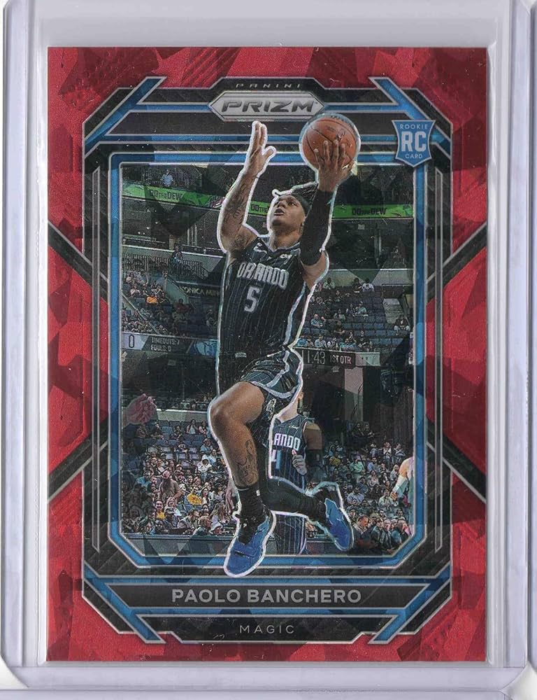 Amazon.com: 2022-23 Panini Prizm Prizms Red Ice #249 Paolo