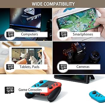 Amazon | AXE microSD 64GB マイクロsdカード Nintendo Switch SD