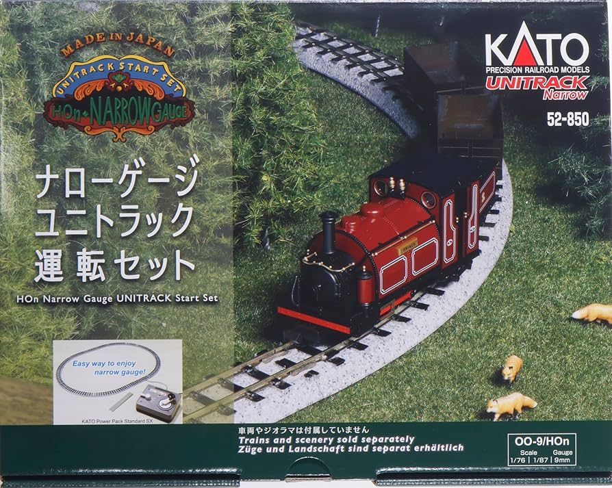 Amazon | KATO ナローゲージユニトラック運転セット 52-850 鉄道模型