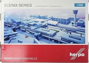 Amazon.com: Daron Herpa 520362 Airport Diorama Basic Set 1 1:500