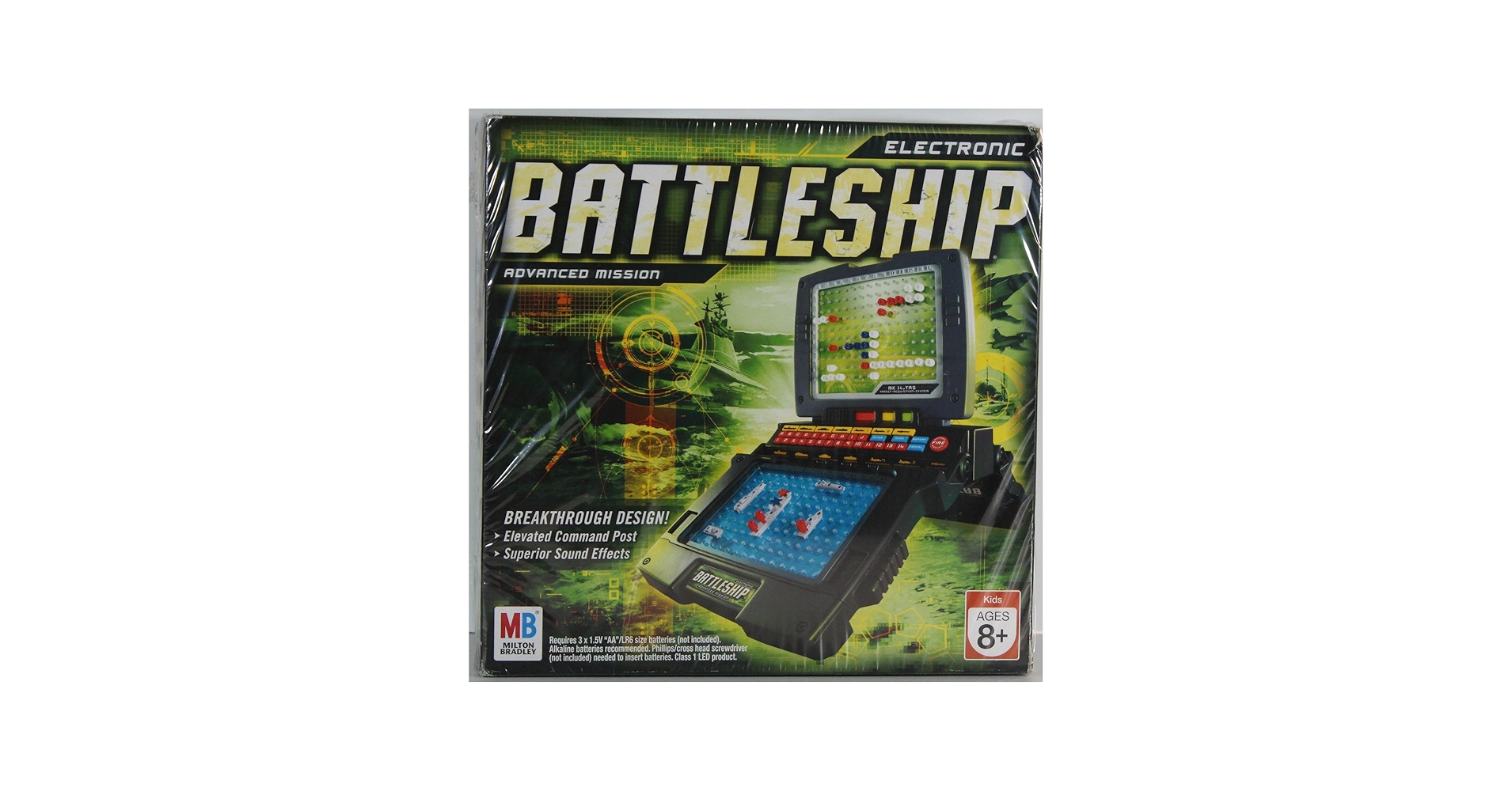 Amazon.com: Hasbro Games Electronic Battleship Advanced Mission