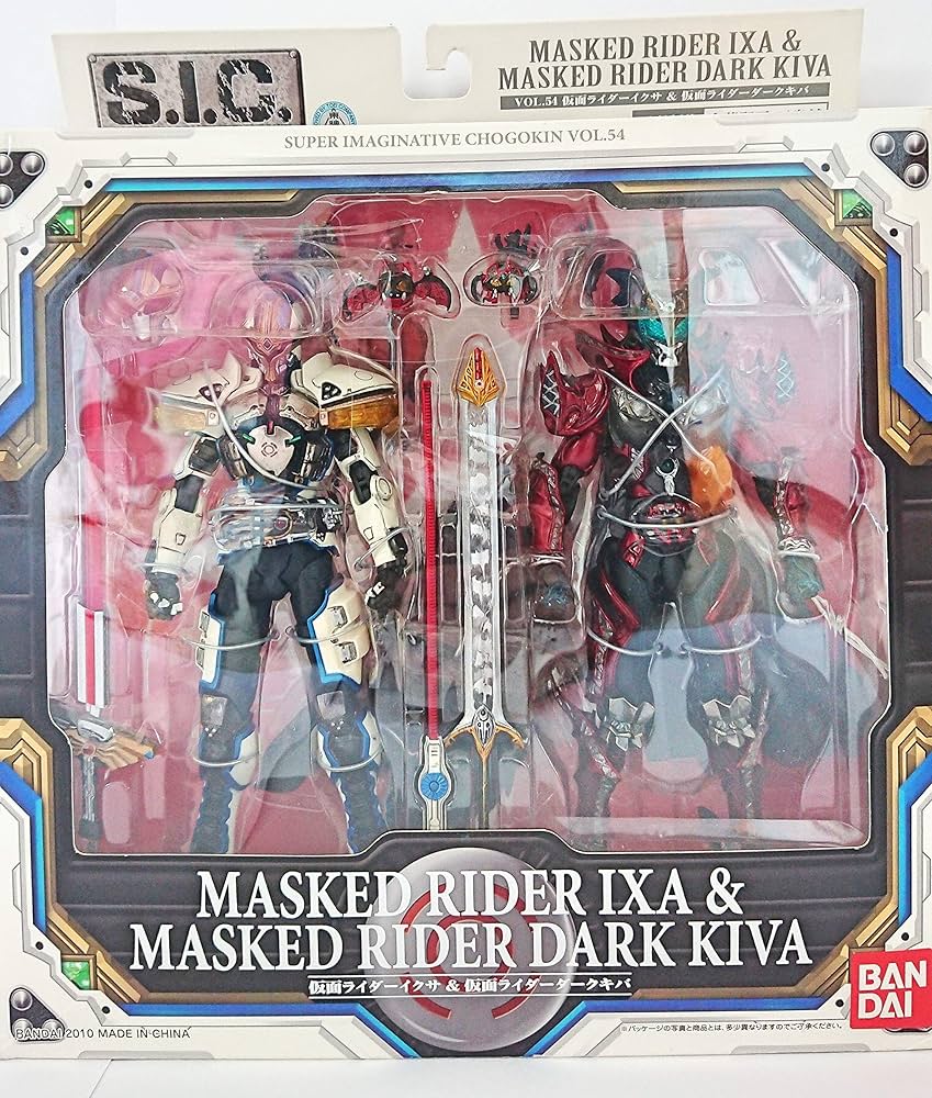 Amazon.com: Volume 54: Kamen Rider Ixa & Dark Kiva : Toys & Games