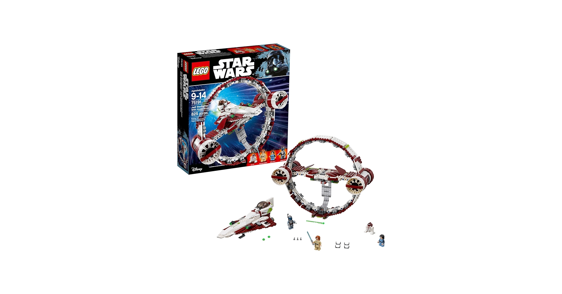Amazon.com: LEGO 6175769 Star Wars Jedi Starfighter with