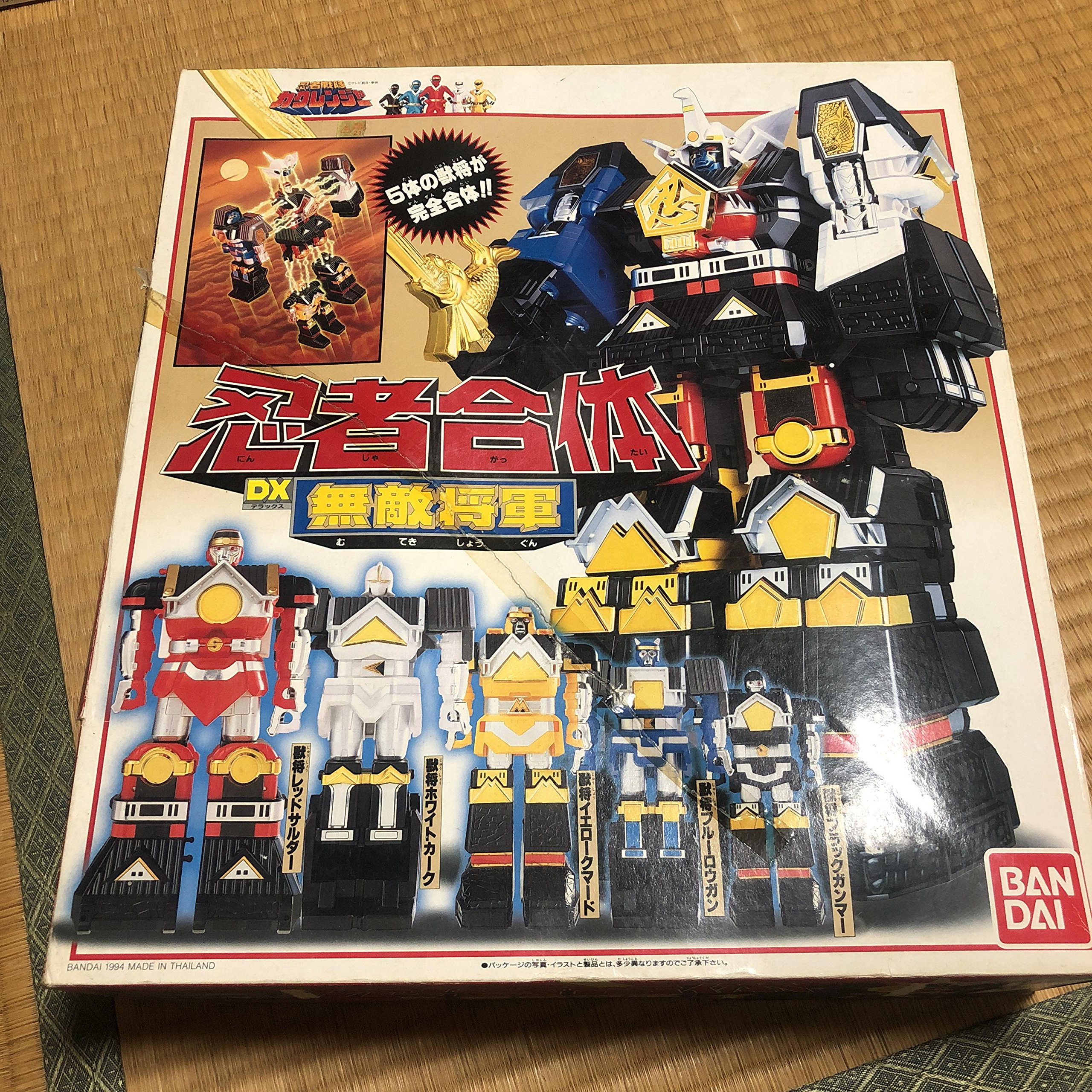 Amazon.co.jp: 忍者戦隊カクレンジャー 忍者合体 DX 無敵将軍 : おもちゃ