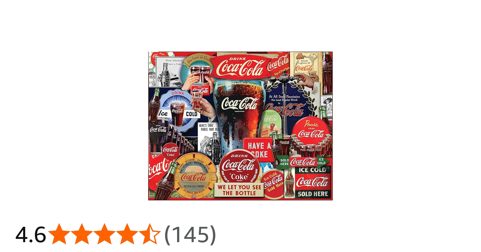 Amazon.co.jp: Springbok 1000ピース ジグソーパズル コカ・コーラ