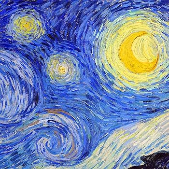 Amazon.co.jp: ゴッホ『 星月夜 』のフォトタイル（世界の名画シリーズ