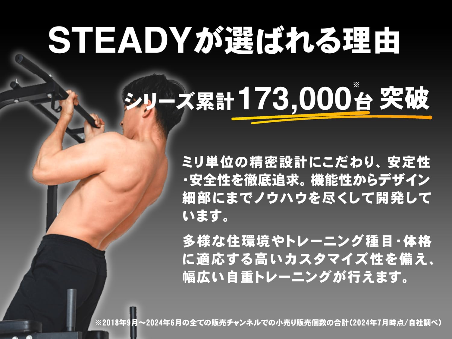 Amazon.co.jp: STEADY: 懸垂 / ディップス