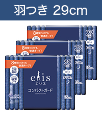 Amazon | エリス コンパクトガード 羽つき 36cm(特に多い夜用)36枚(12