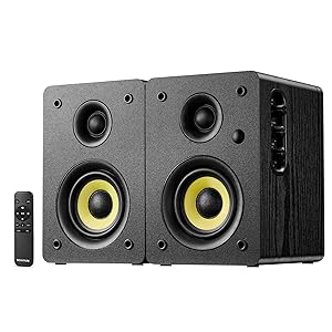 Amazon.com: Sanyun SW206 4” HiFi Bookshelf Speakers with Studio