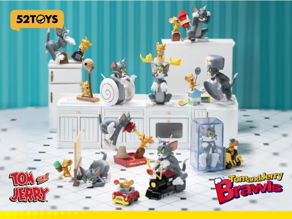 Amazon | 52TOYS BLINDBOX x TOM and JERRY トムとジェリー「BRAWLS