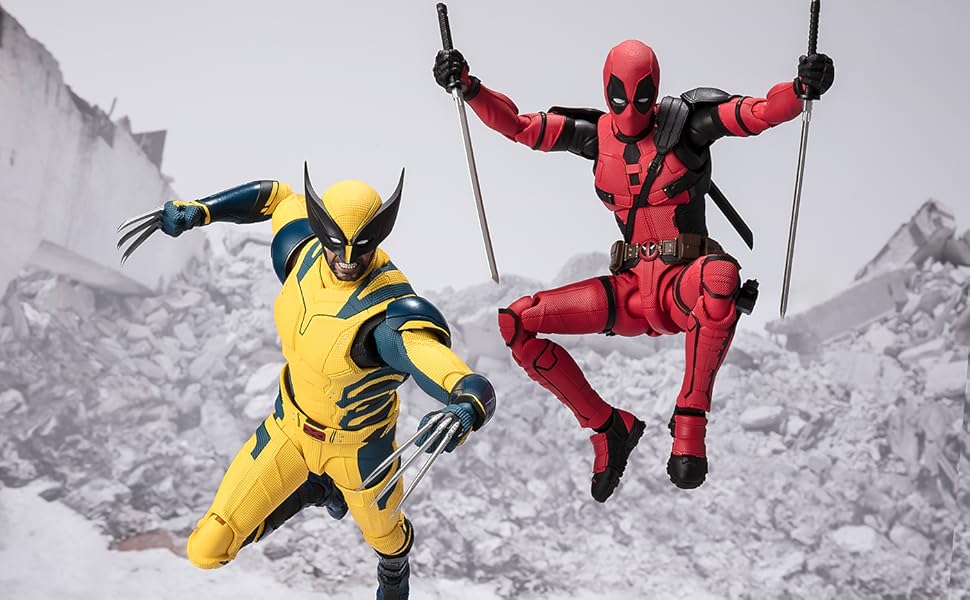Amazon.com: TAMASHII NATIONS - Deadpool & Wolverine - Deadpool