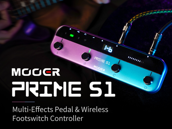 Amazon.com: MOOER S1 Multi-Effects Processor, Stereo Electric