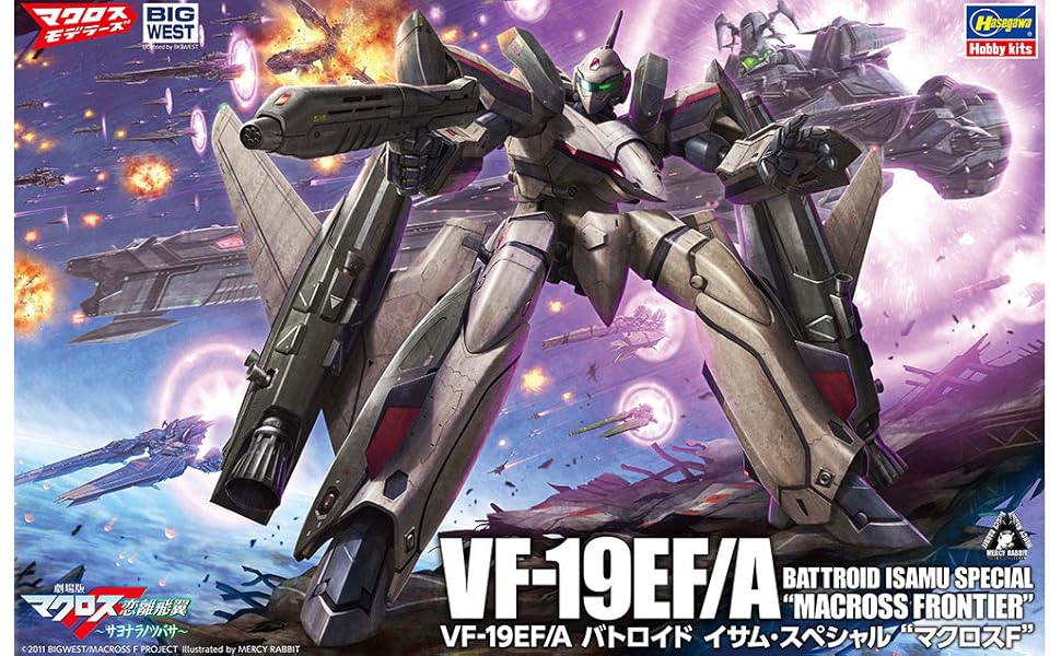 Amazon | ハセガワ マクロスシリーズ マクロスフロンティア VF-19EF/A