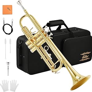 Amazon | Eastar トランペット Bb調 Trumpet 初心者 清潔アクセサリー