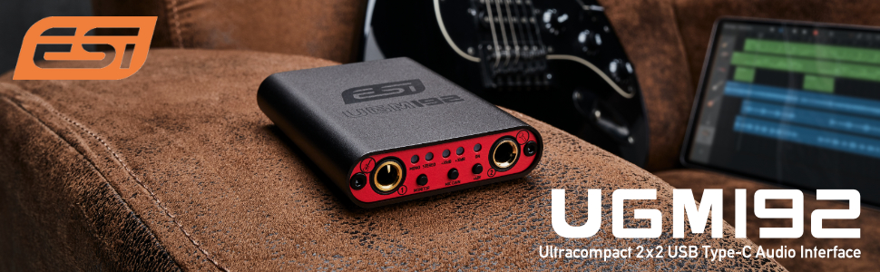 Amazon.com: UGM192 Mobile Guitar & Mic Interface: Ultra-Portable
