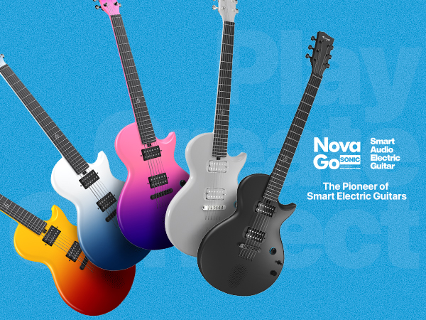 Amazon.com: Enya Electric Guitar Nova Go Sonic Smart Electric