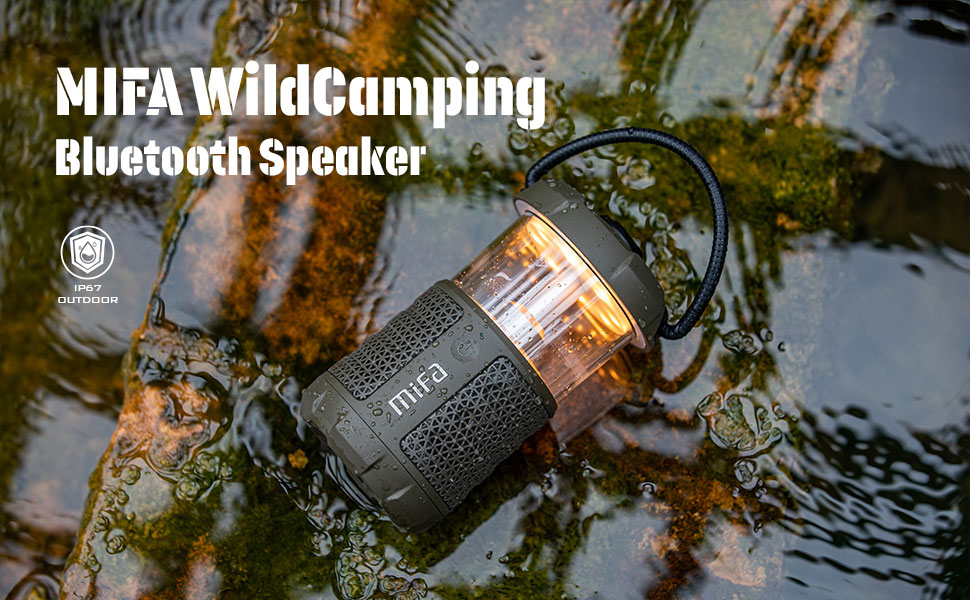 Amazon.co.jp: MIFA WildCamping Bluetoothスピーカー LED ランタン