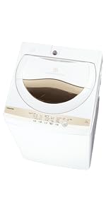Amazon.co.jp: 東芝 全自動洗濯機 5kg グランホワイト AW-5GA1(W