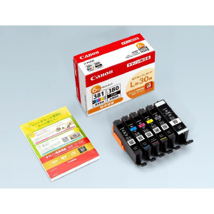 Amazon.co.jp: キヤノン Canon 純正 インクカートリッジ BCI-381(BK/C